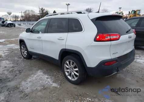 2016 Jeep Cherokee Limited из США, поврежденный, VIN 1C4PJMDB5GW271206